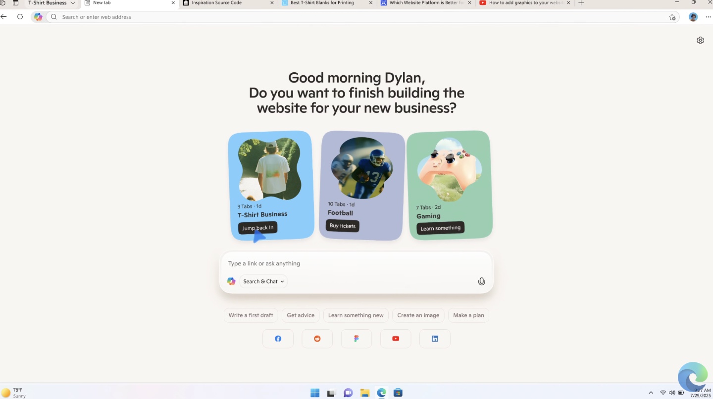 Microsoft Edge 瀏覽器推「全新 Copilot 模式」