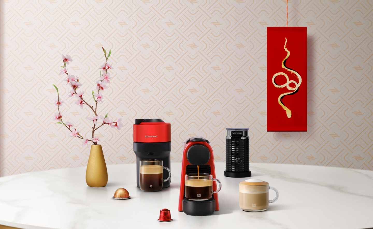 Nespresso 咖啡機限時優惠中！新春限定的『 迎春開運咖啡禮盒 』同步上市