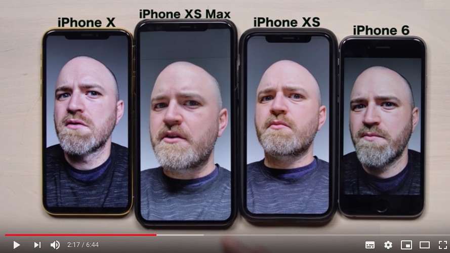 iPhone XS、iPhone XS Max前鏡頭自拍有美膚的效果 追求自然的國外網友生氣了！