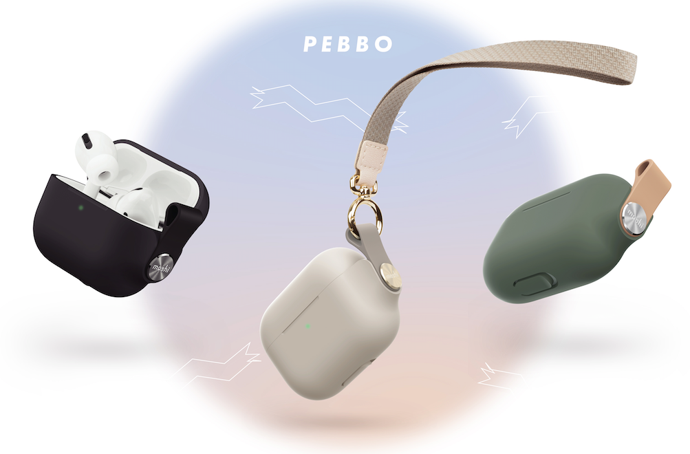 AirPods 保護套這裡找！你喜歡 Moshi 的質感 iPhone 手機殼也會喜歡 Pebbo for AirPods（AirPods Pro 也有）