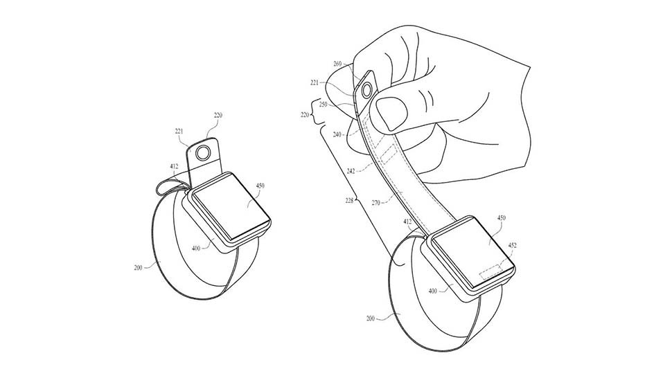 專利圖顯示蘋果可能想過在Apple Watch上加入鏡頭！