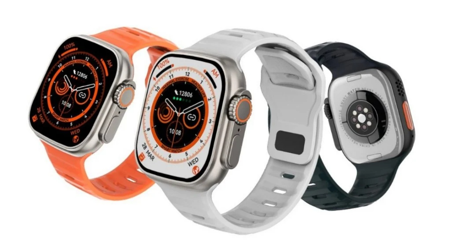 千元有找的 Apple Watch Ultra？中國品牌 DTNO.1 新品 DT8 Ultra 長相與最強蘋果錶相同，續航還更好？