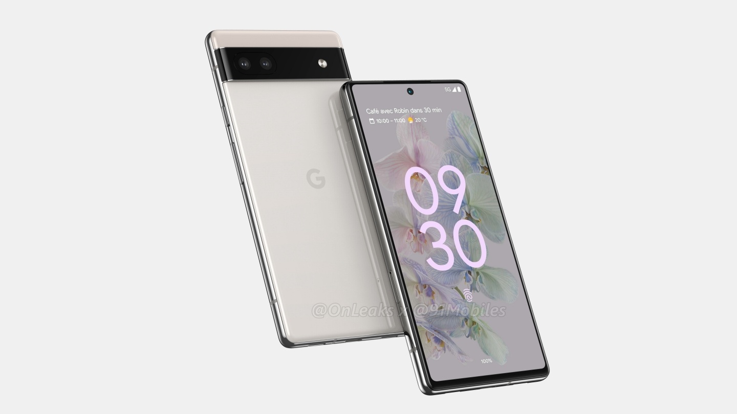 Google Pixel 6a 渲染圖曝光！外觀和 Pixel 6 相似，有可能搭載 6.2 吋的 OLED 螢幕並移除 3.5mm 耳機孔