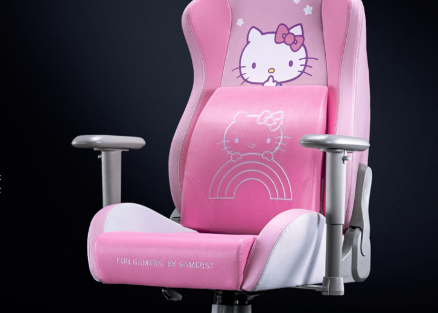 太粉太可愛！Razer 推出 Hello Kitty 系列電競周邊 無線耳機、滑鼠、電競椅通通都有