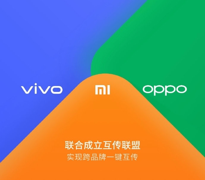 小米、OPPO、vivo三大品牌成立互傳聯盟！手機跨品牌一鍵傳檔將更加容易