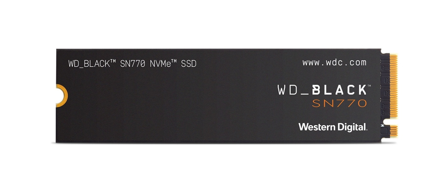 Western Digital 全新 WD_BLACK SN770 NVMe SSD 登台！要讓 PC 玩家的遊戲體驗更升級