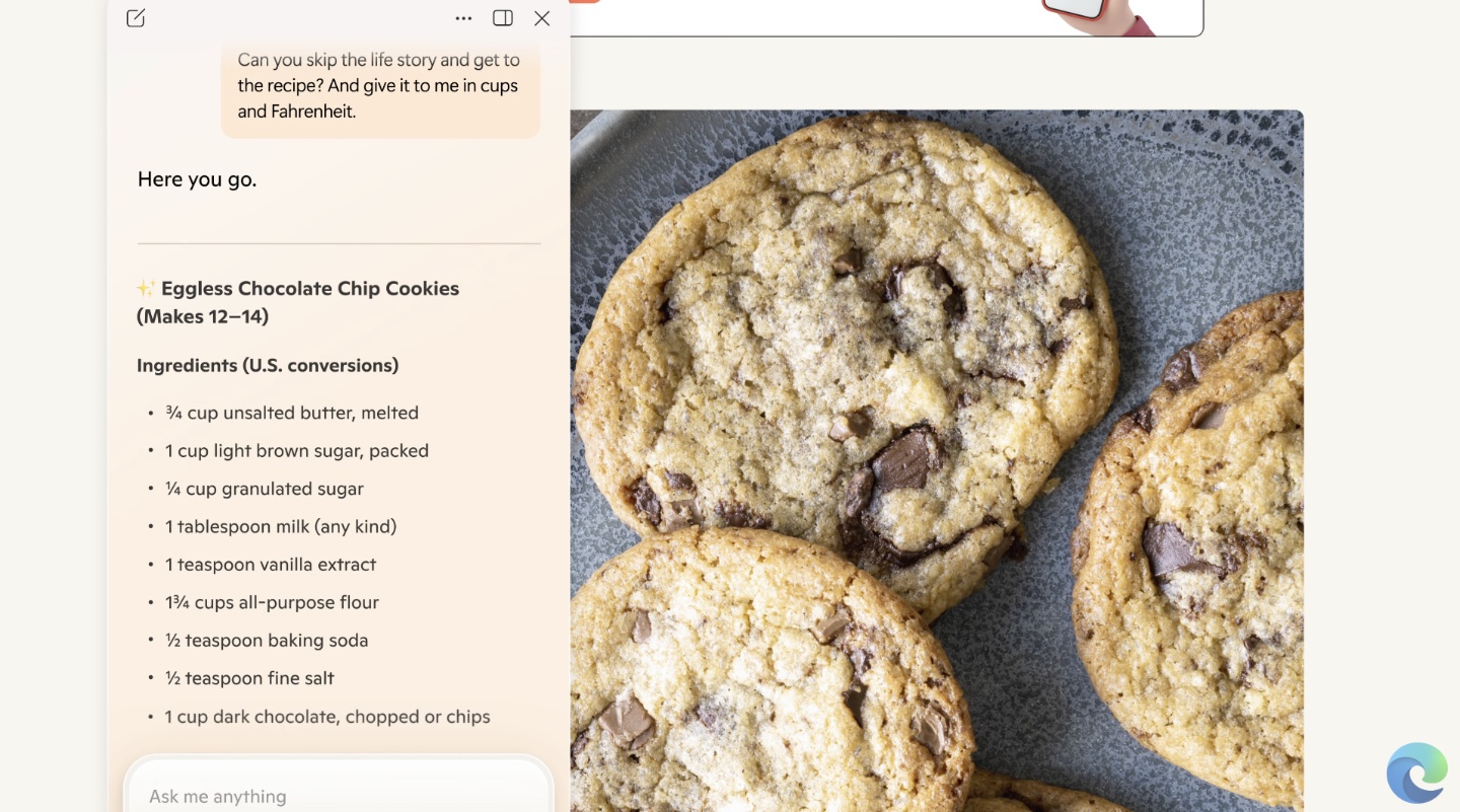 Microsoft Edge 瀏覽器推「全新 Copilot 模式」