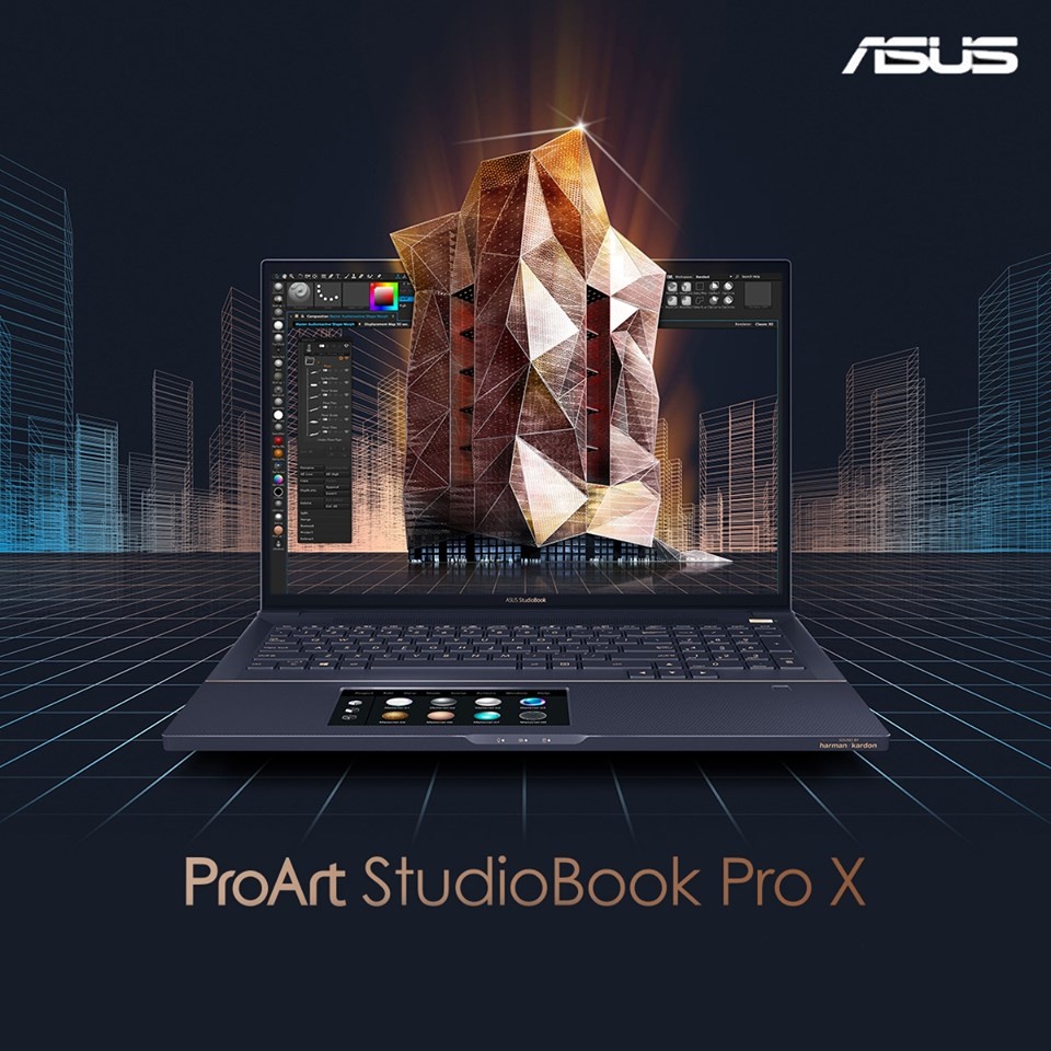 華碩推出專為創作者打造的『 ProArt 』全新系列 StudioBook One規格強悍的行動工作站