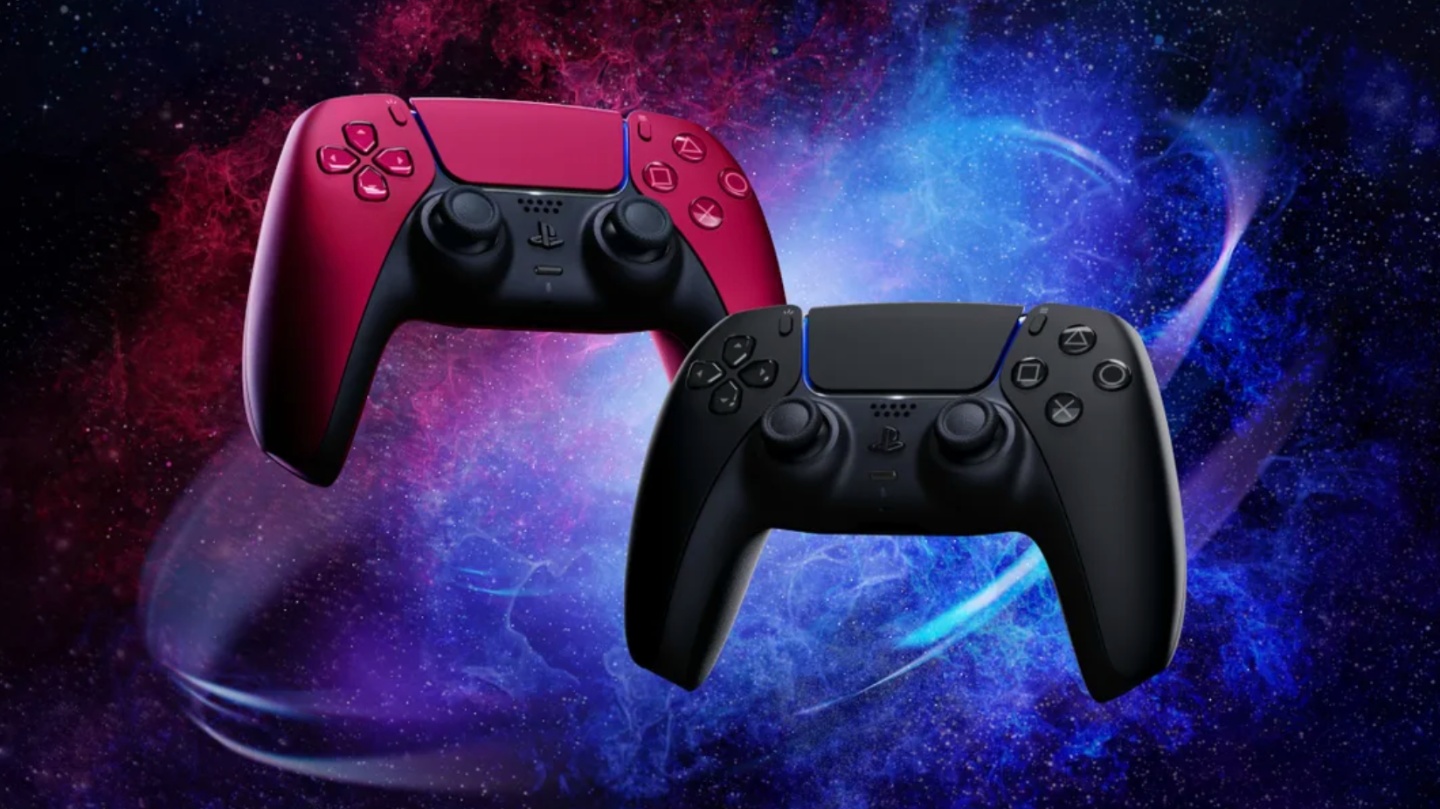 PS5 搖桿推出新顏色『 午夜黑 』、『 星塵紅 』預計於 6 月正式發售