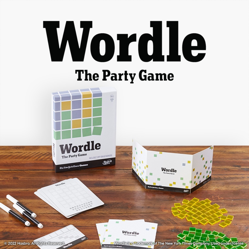 Wordle 變桌遊？『 Wordle：派對遊戲 』網路小遊戲搬到桌上多人共享