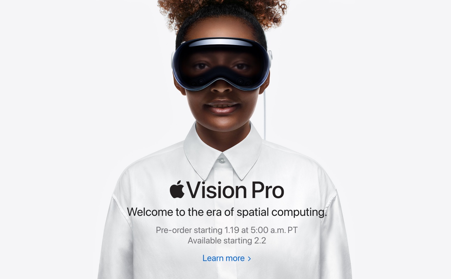 Apple Vision Pro 確定 2/2 在美國正式開賣！售價 3,499 美元起，預計 1/19 開放預購