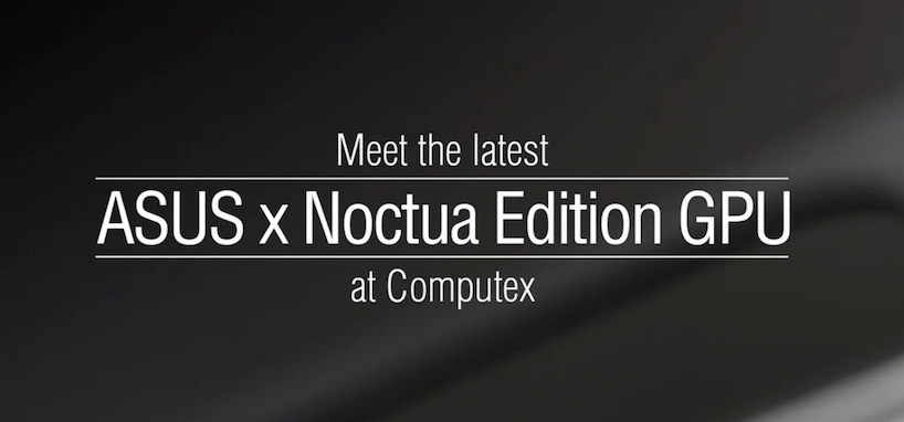 2025 COMPUTEX 華碩聯手貓頭鷹 Noctua 推出三風扇顯卡 GeForce RTX 5080