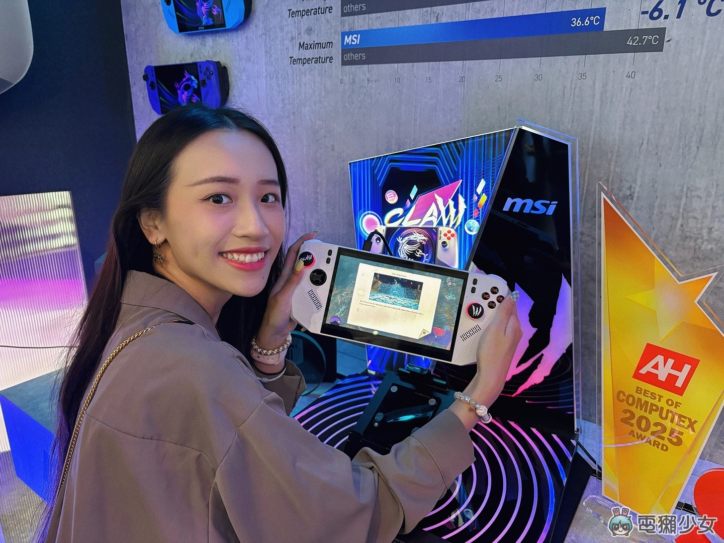 COMPUTEX 2025｜AMD Claw A8 與 Claw 8 AI+極地風暴版正式亮相！