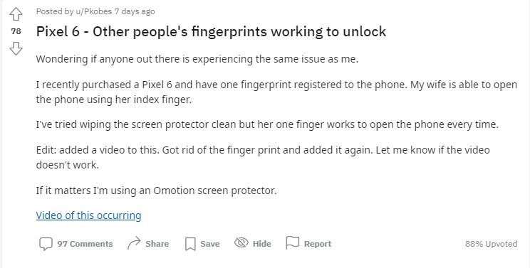 Google Pixel 6 災情不斷！指紋辨識慢、非本人竟可解鎖？