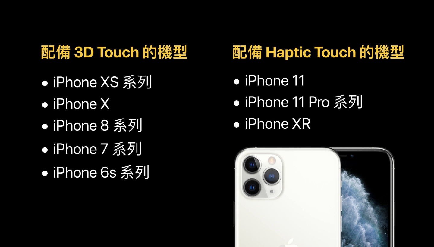 實測 iPhone 11 還能偷看 LINE 訊息嗎？取消 3D Touch 及 iOS 13 的各功能觸控變化