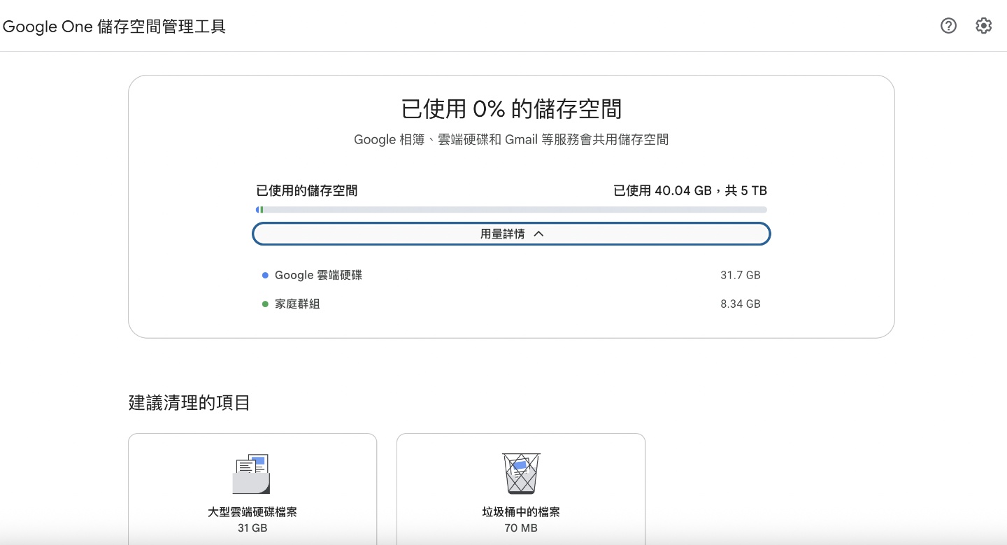 Google 15GB 免費空間還在，真正吃掉它的是這 8 項