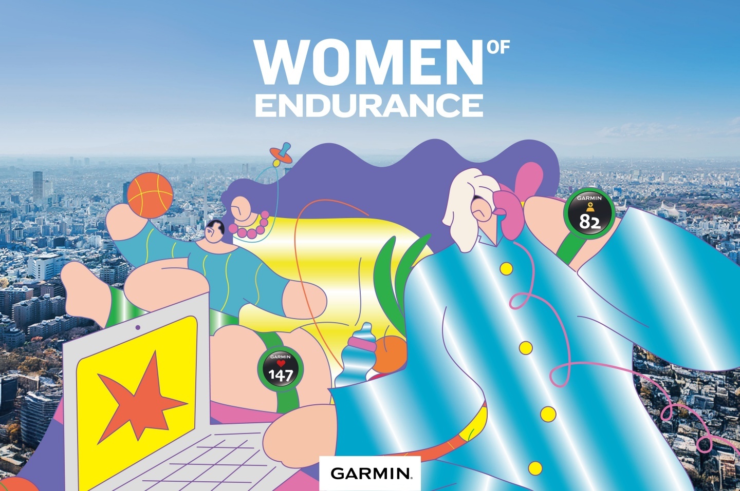 身為女生才懂的「隱形疲勞」！Garmin《Women of Endurance》母親節企劃，用數據看見默默撐起日常的妳