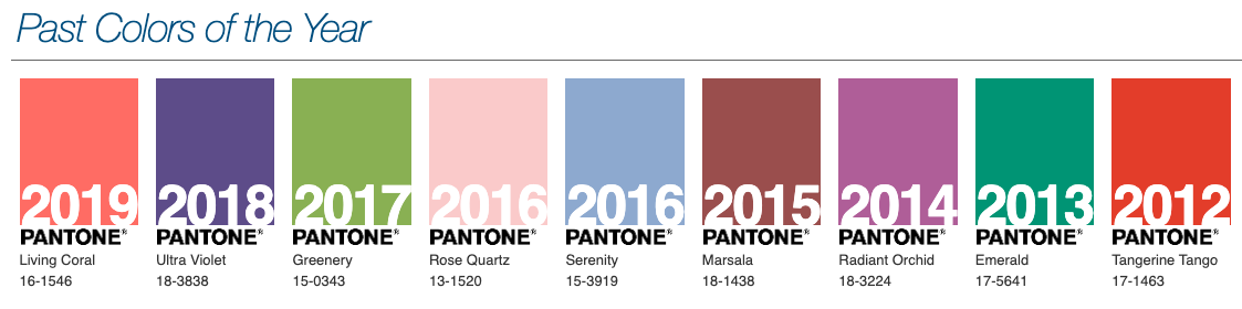 Pantone 宣布 2020 年度代表色『 經典藍 Classic Blue 』一個能帶給人平靜、擁有安全感的顏色