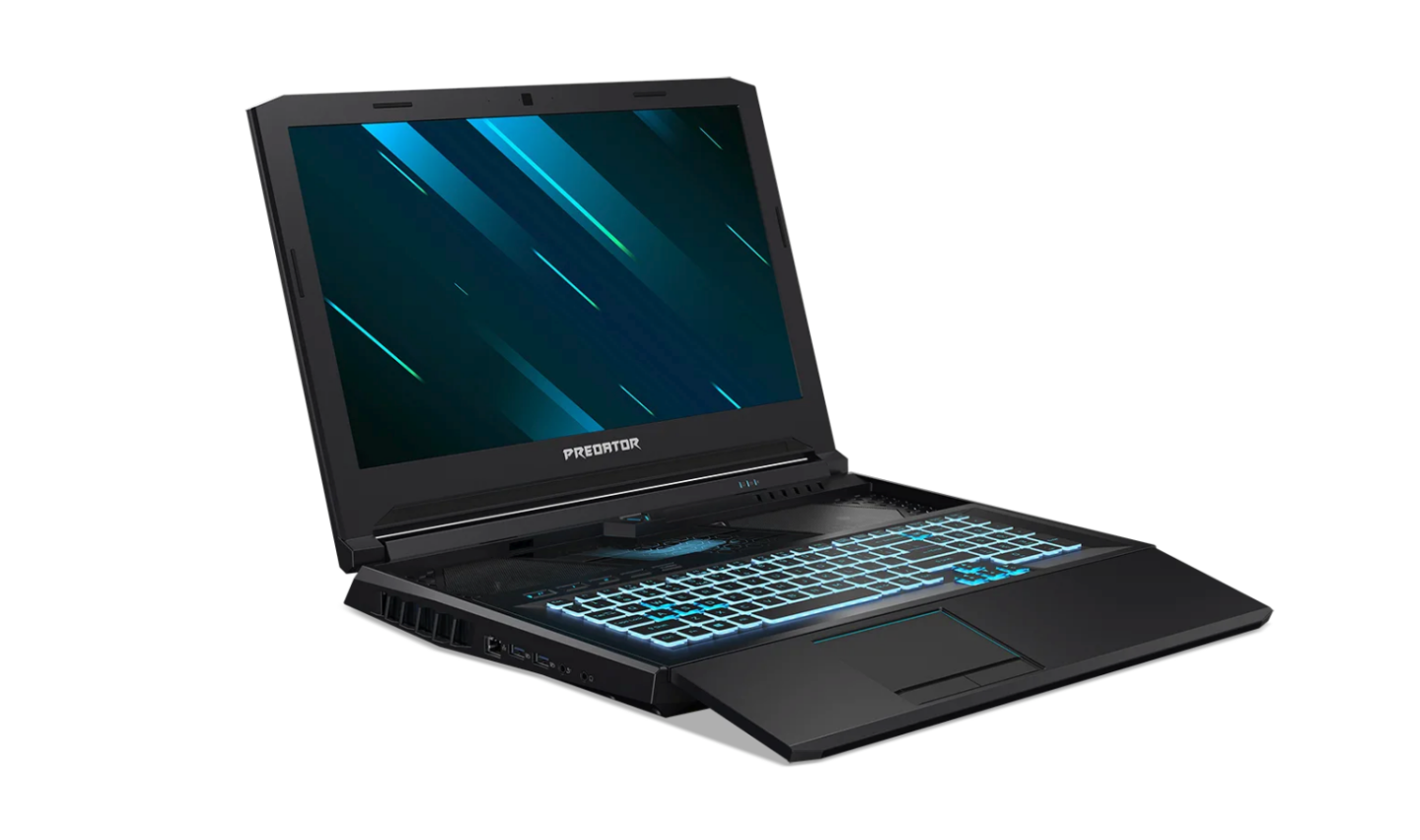 太狂啦！Acer推出具備『 滑動式鍵盤 』的電競筆電Predator Helios 700 整個C面可以一秒滑開！