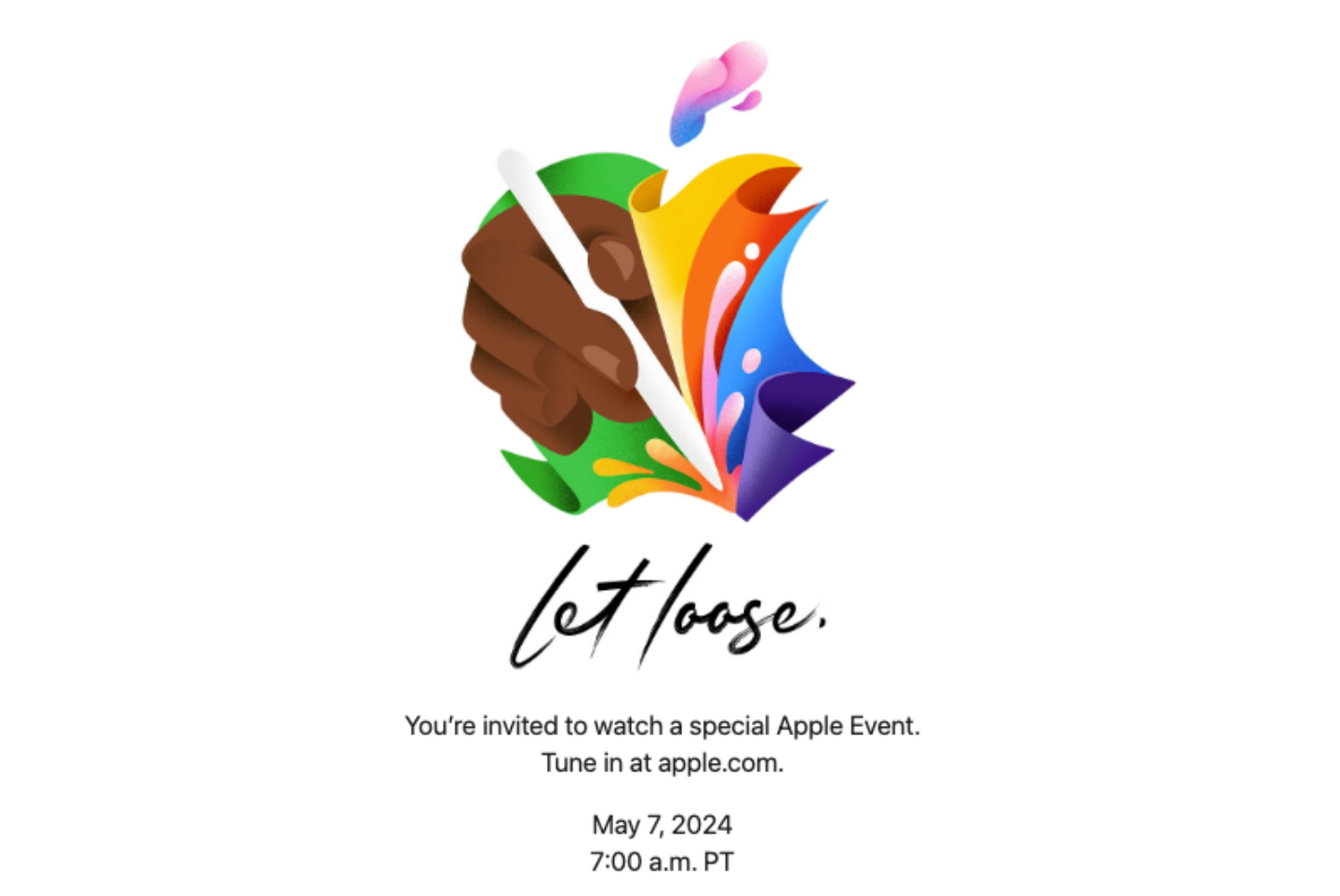 Apple 將於 5 月 7 日舉辦『 Let Loose 』特別活動！預計帶來全新的 iPad 和 Apple Pencil