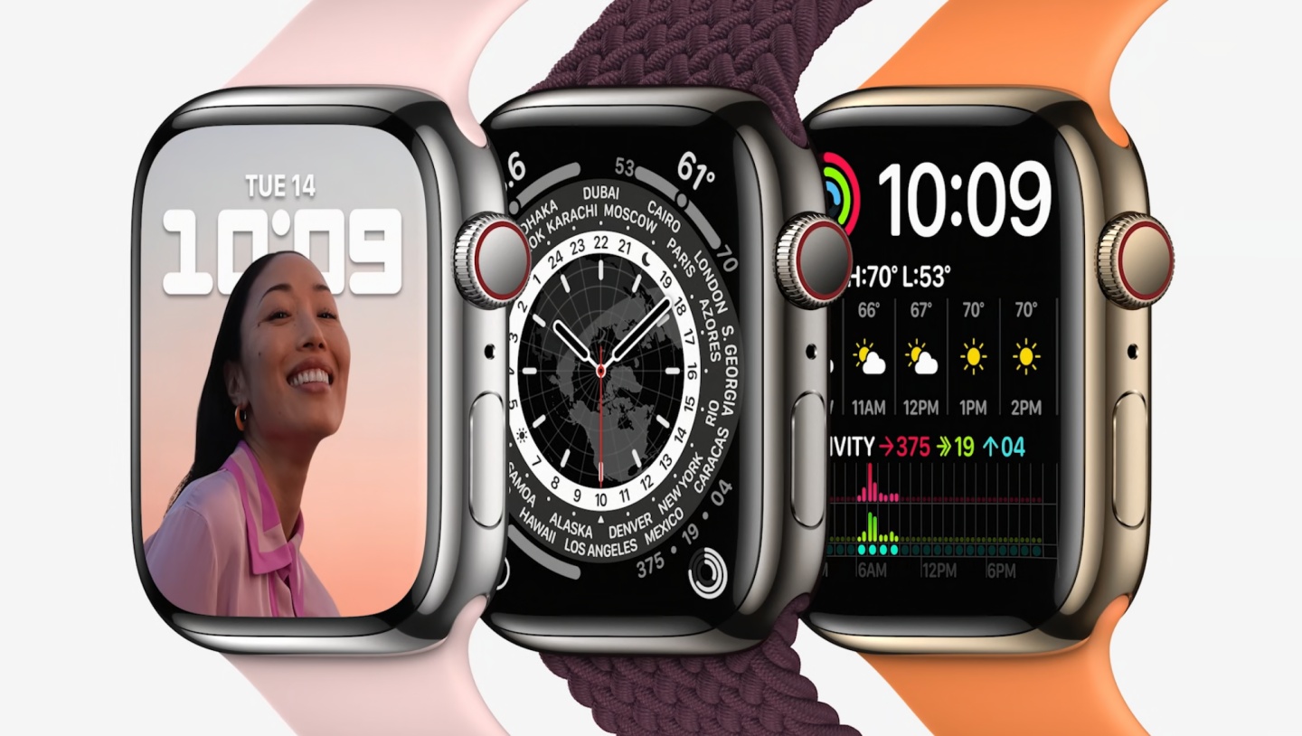Apple Watch Series 7 來了！擁有更大的螢幕、圓潤的邊框，會是目前『 最耐用 』的 Apple Watch