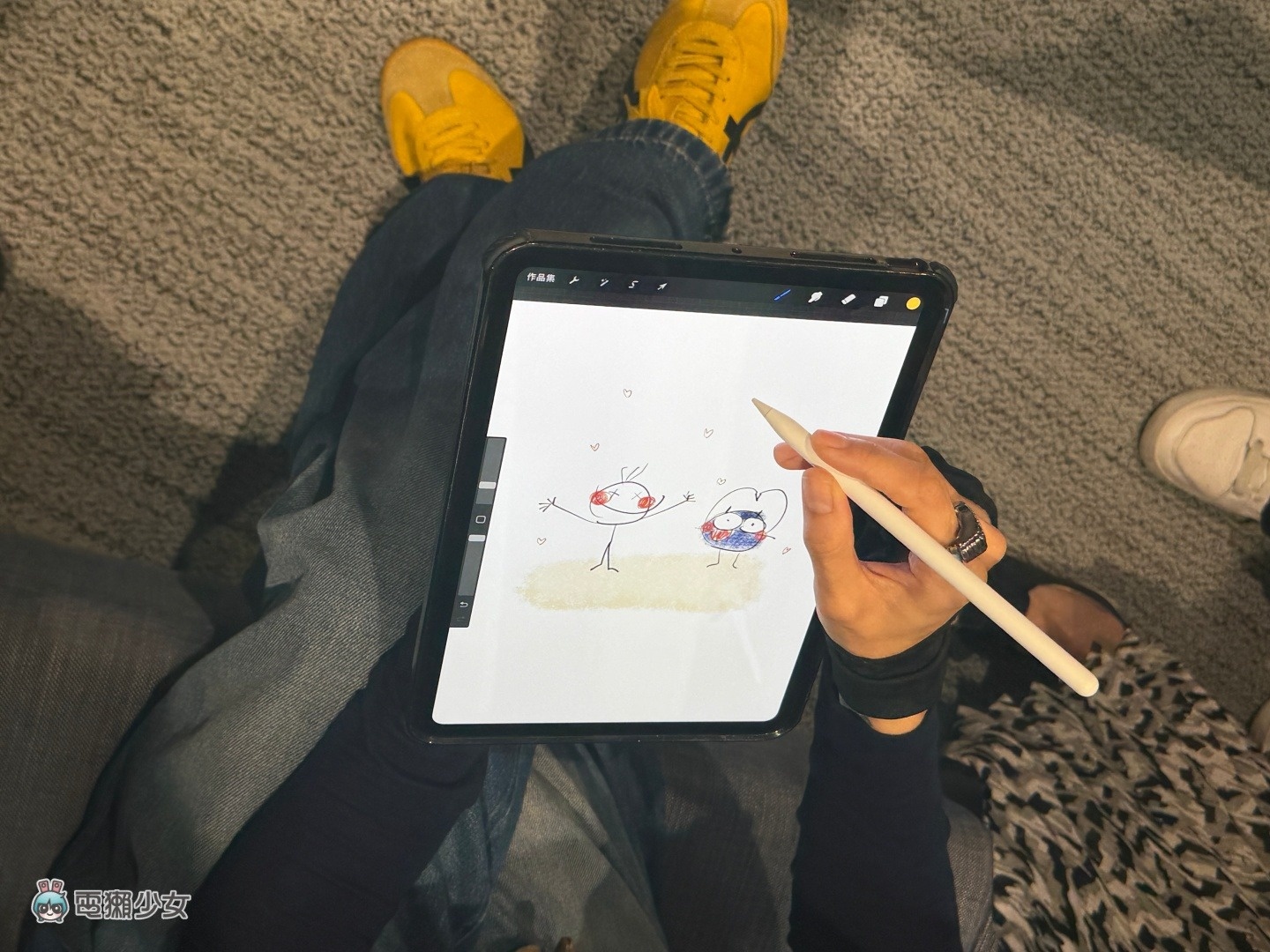 國際婦女節｜當郭源元遇見 iPad × Procreate 畫出屬於自己的力量