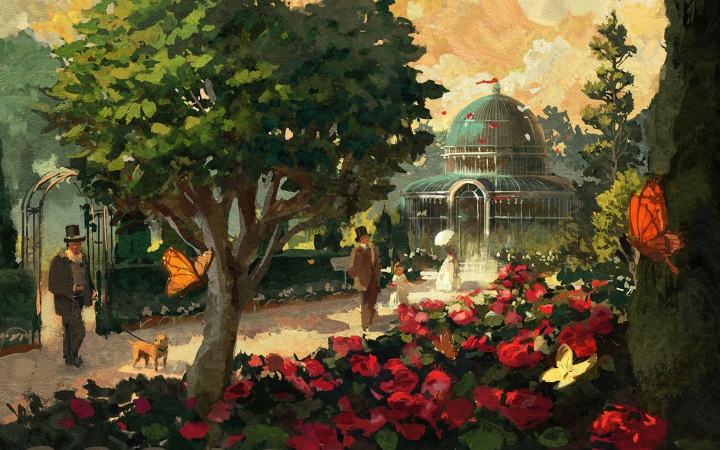 《美麗新世界 1800》 第二款 DLC 植物園推出~超過21個植物模組、59種植物種類！還加碼免費更新晝夜變化