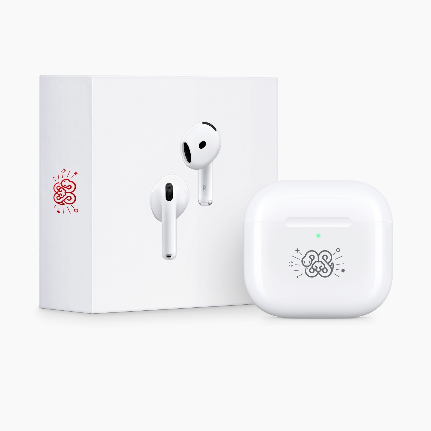 AirPods 4 蛇年特別款限量開賣！AirPods 4 主動降噪和一般版差在哪？價差 1,500 元能獲得哪些功能？