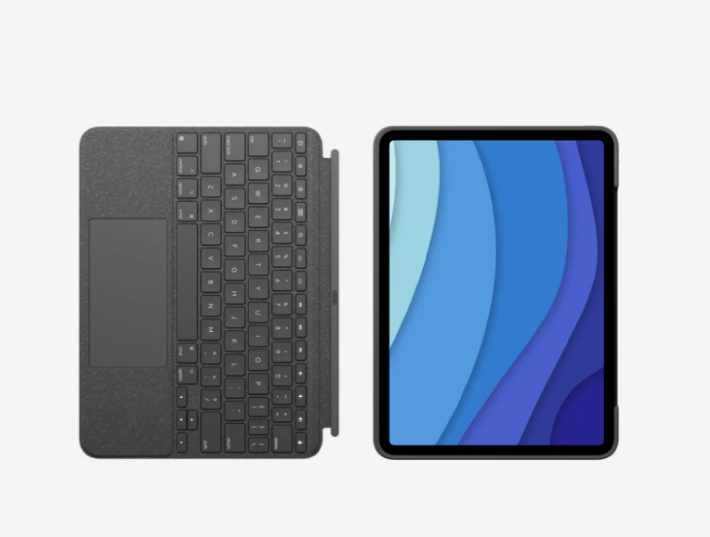 羅技推出『 Combo Touch 』鍵盤保護殼 12.9 吋和 11 吋的新款 iPad Pro 都適用！