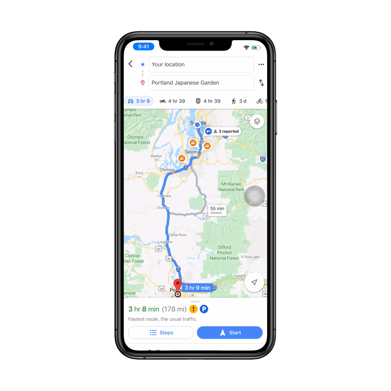 Google Maps 將提供測速照相機、道路限速等資訊 地圖中也將加入安全回報功能