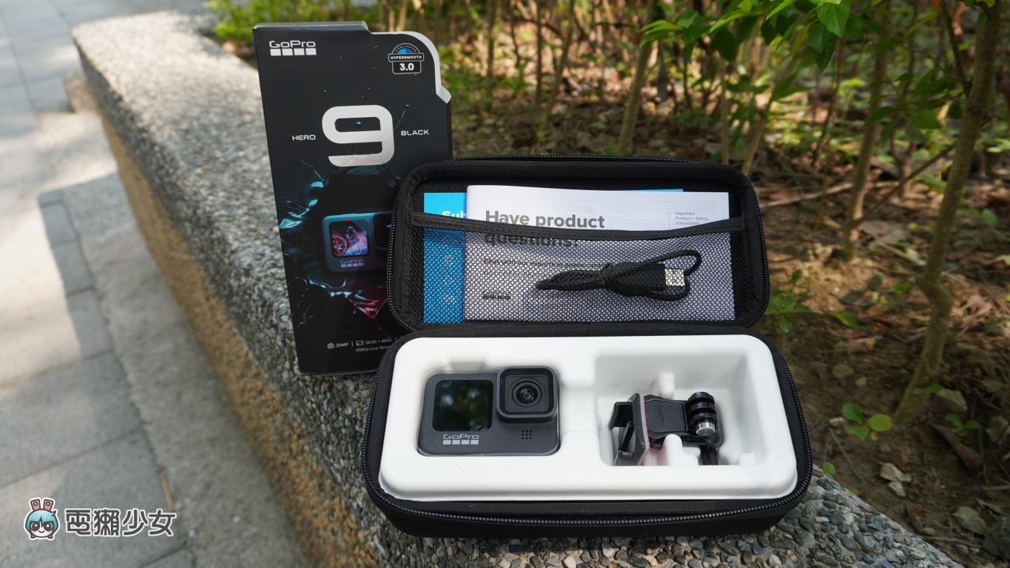 GoPro Hero 9 Black 實機上手玩！前置彩色螢幕、支援 5K 錄影、超強的地平線修正，售價臺幣 16800 元