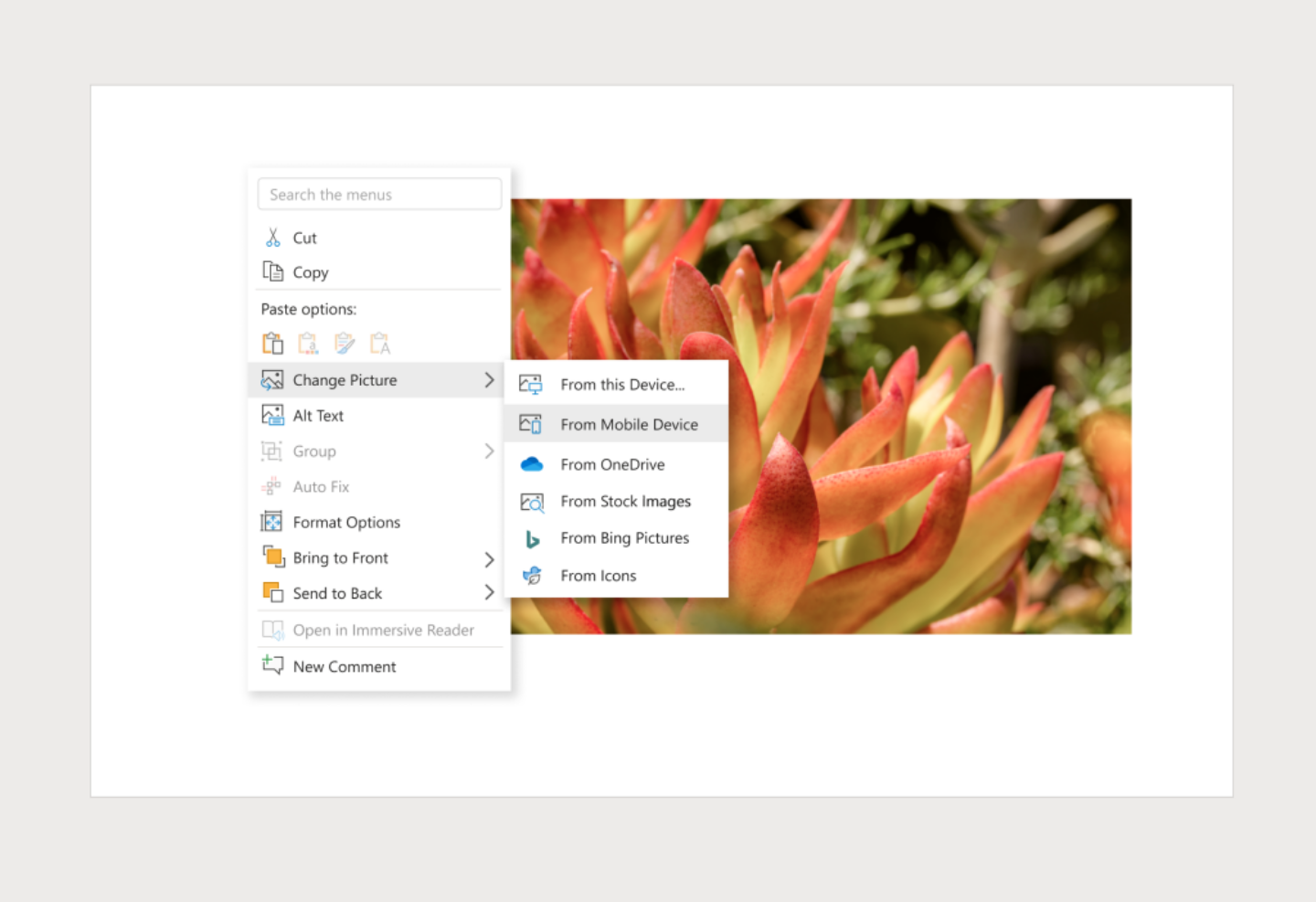 微軟 Office Insider 新功能：Word 跟 PowerPoint 可以直接從手機插入圖片了！不過目前只有安卓手機可用