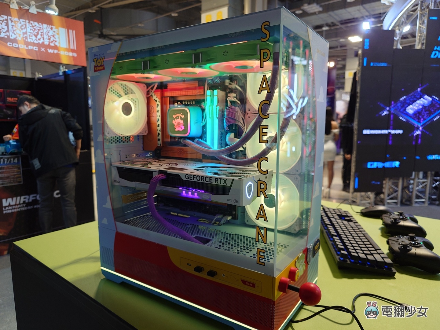 出門|WirForce 2025 開幕式搶先看:各大電競品牌進駐,BYOC 區可以購票進場看玩家自組主機 出門|WirForce 2025 開幕式搶先看:各大電競品牌進駐,BYOC 區可以購票進場看玩家自組主機