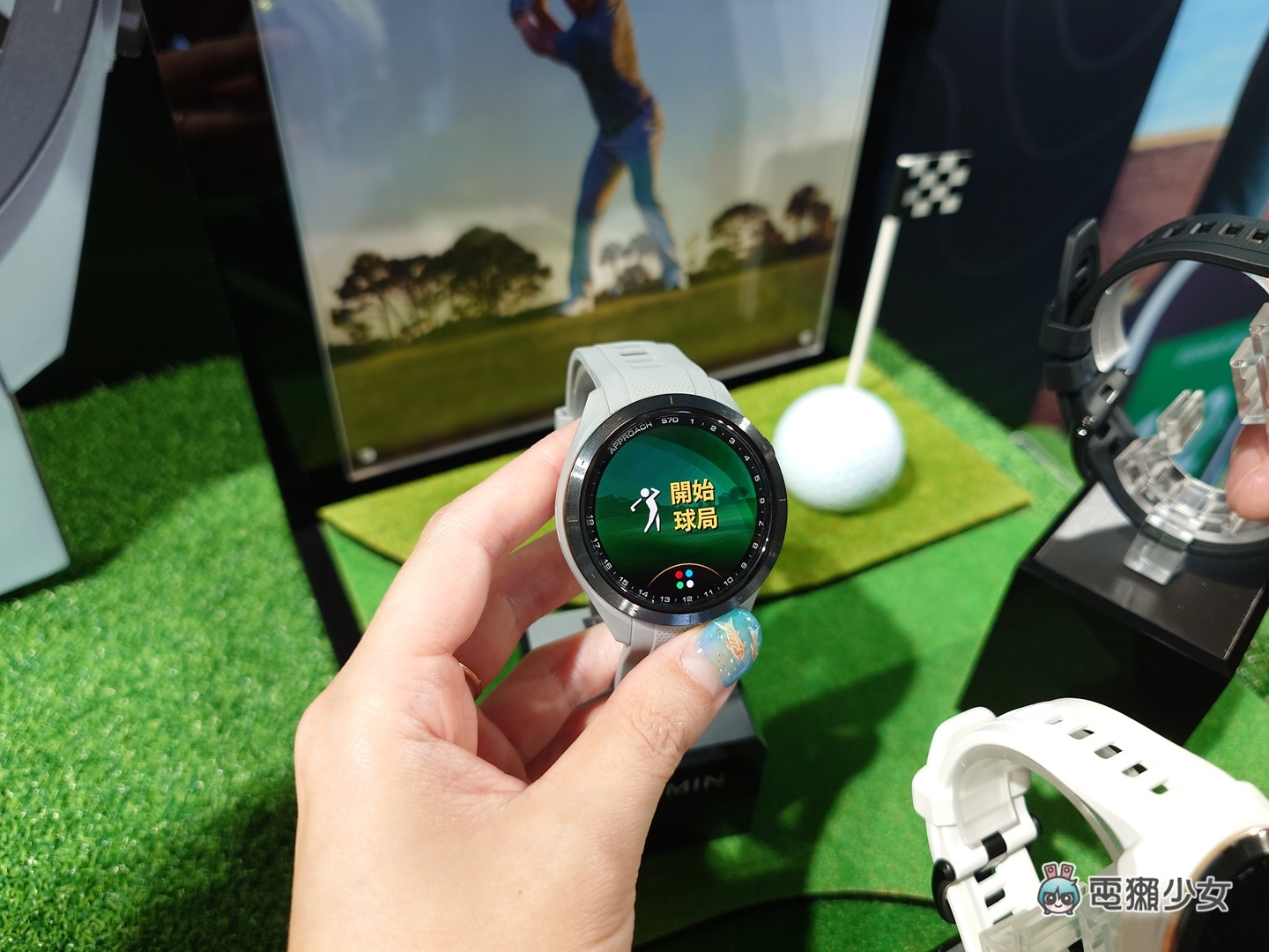 出門｜Garmin 推出高爾夫球 GPS 腕錶 Approach S70，世界球后曾雅妮現身配戴