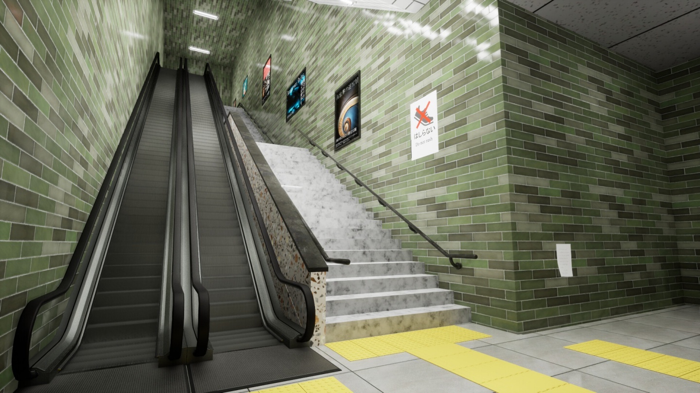 類似《8 號出口》的遊戲《Escalator》在 Steam 上架！場景從地下道換到手扶梯，但感覺一樣恐怖