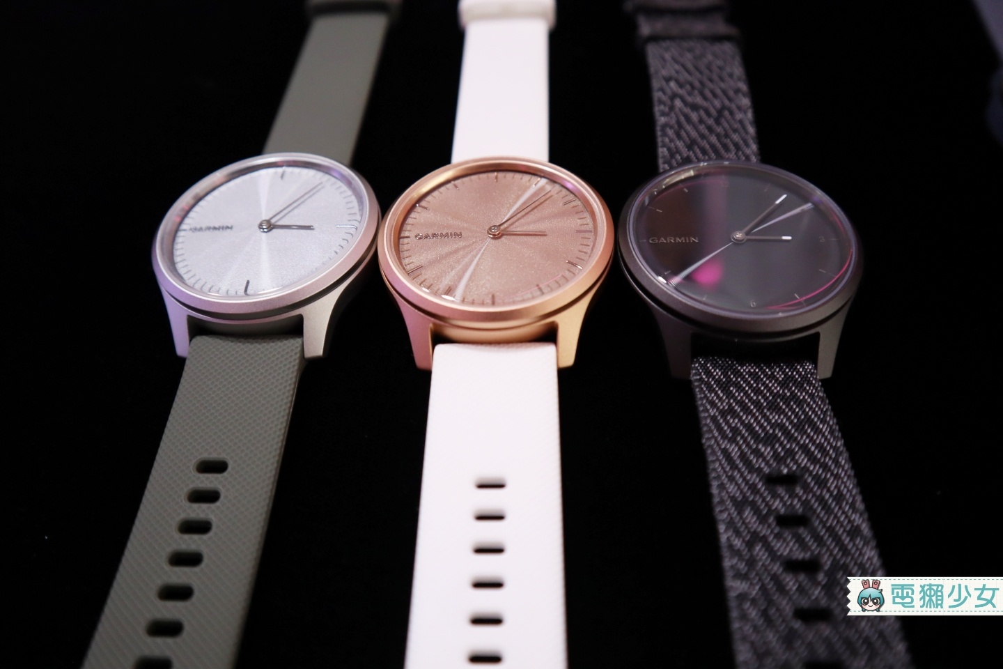 Garmin 新系列敲敲錶『 Vivomove系列 』、『 Venu 』，可行動支付、紀錄經期的美型智慧手錶