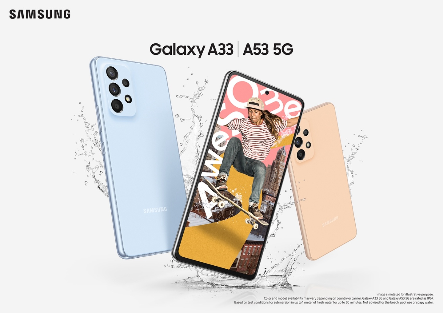 三星超值中階新機 Galaxy A53 5G、Galaxy A33 5G 登場！支援 5G，規格、電量全面升級