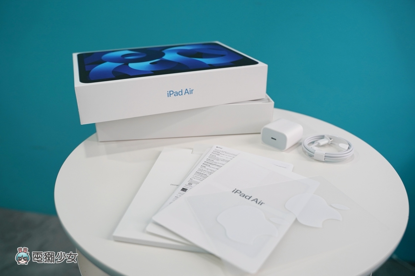 開箱｜全新的藍色 iPad Air 5 使用心得 生活娛樂、工作筆記、影音需求 用它很可以