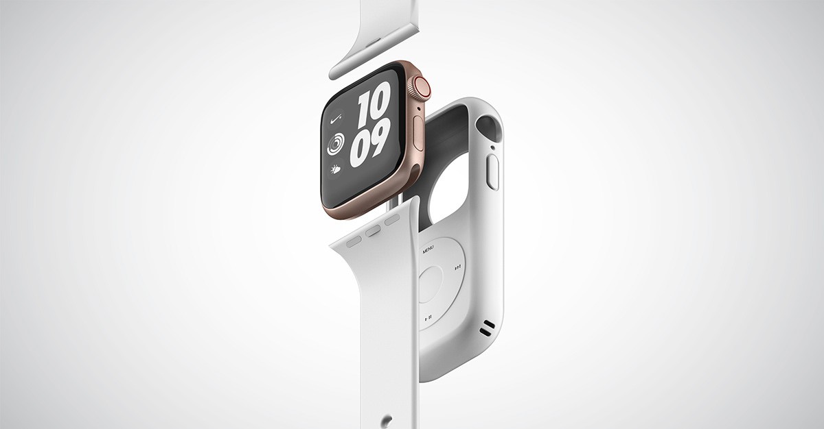 把Apple Watch變成iPod？超有創意的保護套 讓我想起那躺在抽屜角落的iPod
