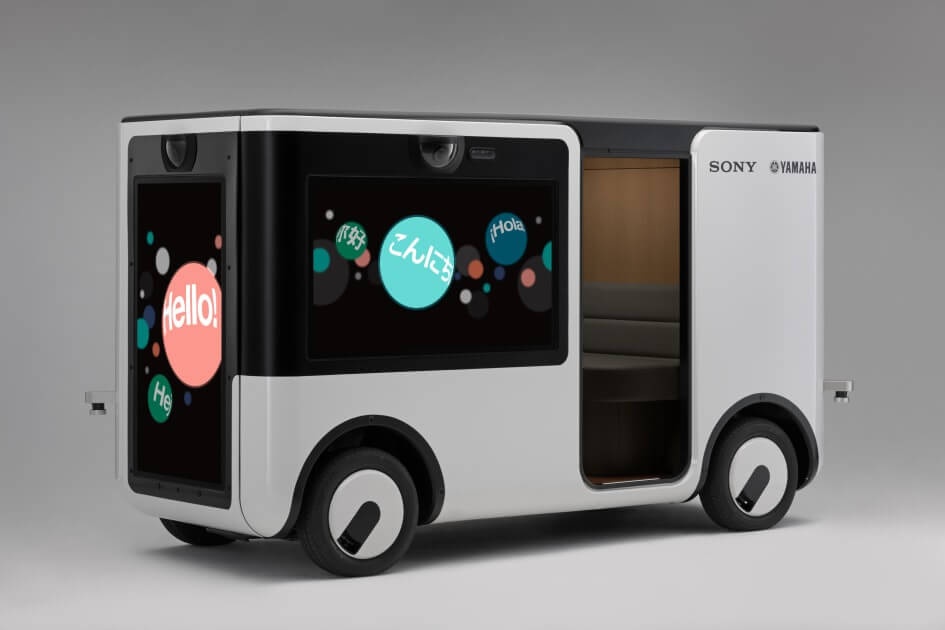 Sony與Yamaha推出的無人車將量產 主打車內4K螢幕影音娛樂服務！