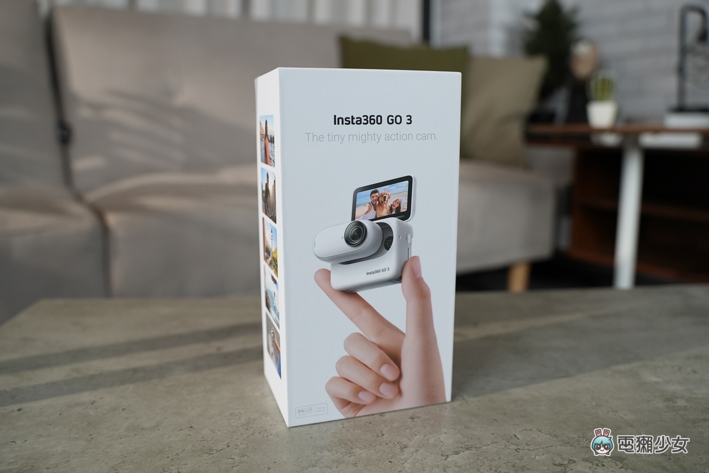 開箱｜最輕巧的運動相機第三代 Insta360 Go 3，小巧要如何給你大螢幕？解法來了