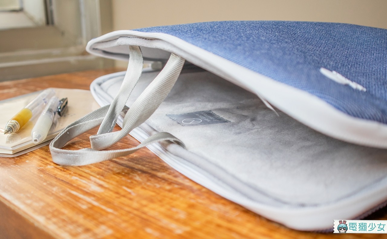 私物開箱｜原來有隱藏式提把設計阿之終於買到理想筆電包：matter lab BLANC MacBook 13吋 2WAY可手提保護袋