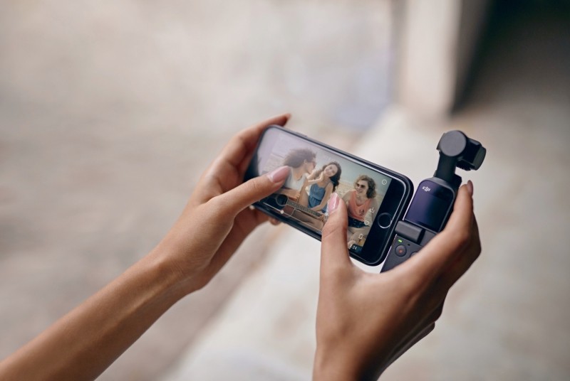 GoPro的強大競爭對手？大疆推出便攜式相機『 Osmo Pocket 』，鏡頭與三軸完美搭配