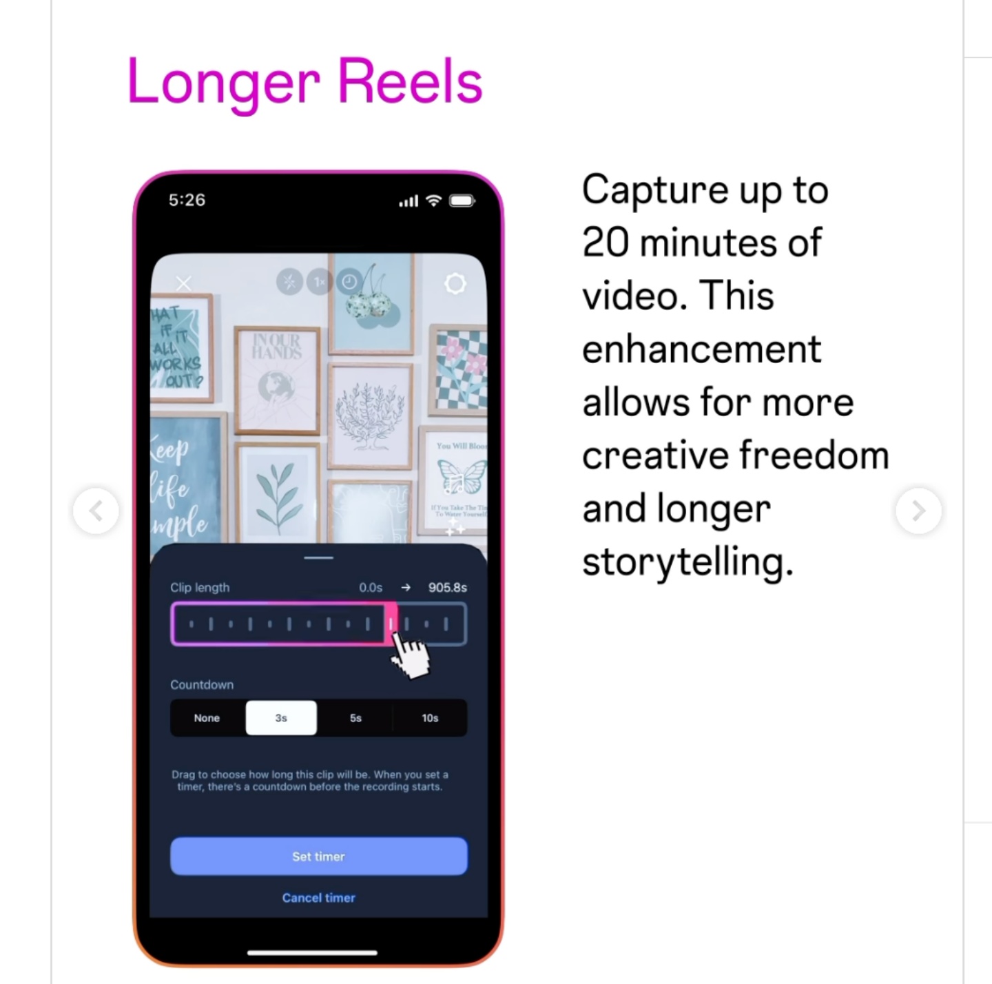 Instagram Reels 可拍 20 分鐘!五大新功能帶你一次看 Instagram Reels 可拍 20 分鐘!五大新功能帶你一次看