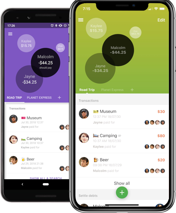 連假聚餐出遊不再為錢尷尬！4 款分帳 App 推薦：Splitwise、Bill Bear 等怎麼選？｜電獺少女