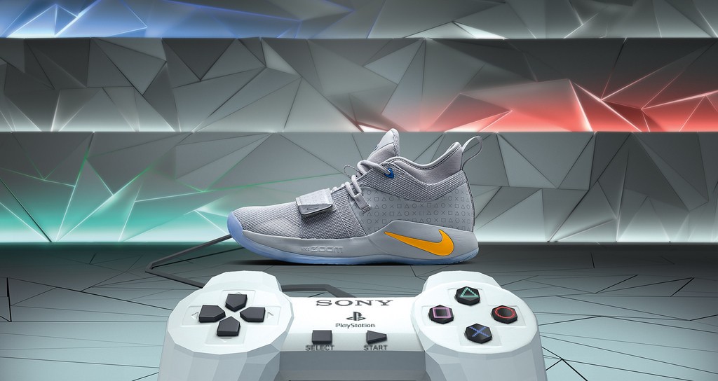 以初代PS主機為靈感 NIKE聯名NBA球星PG、PlayStation推出鞋款『 PG 2.5 』