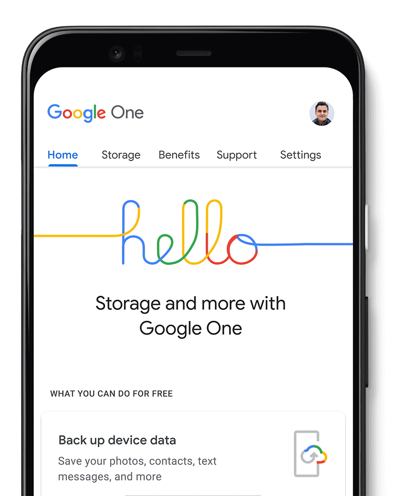 iPhone 也可以享『 免費手機備份 』Google One App 照片、信件不怕弄丟