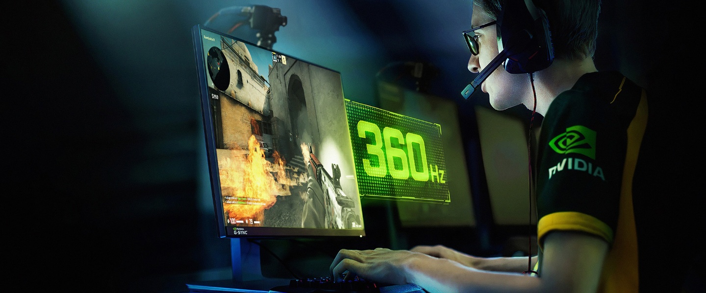 刷新最高螢幕更新率！ NVIDIA 與華碩推出『 ASUS ROG Swift 360 』螢幕 360Hz 的更新率 2.8毫秒就更新一次