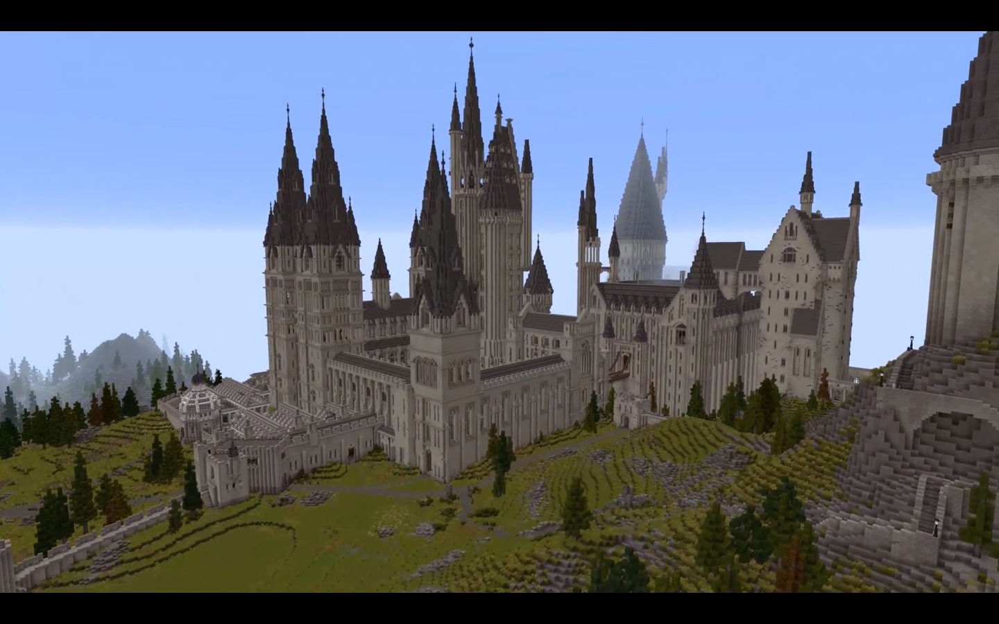《 哈利波特 》版《 Minecraft 》遊戲來啦！完美還原霍格華茲學院！開放免費下載，快來麥塊世界當個魔法師