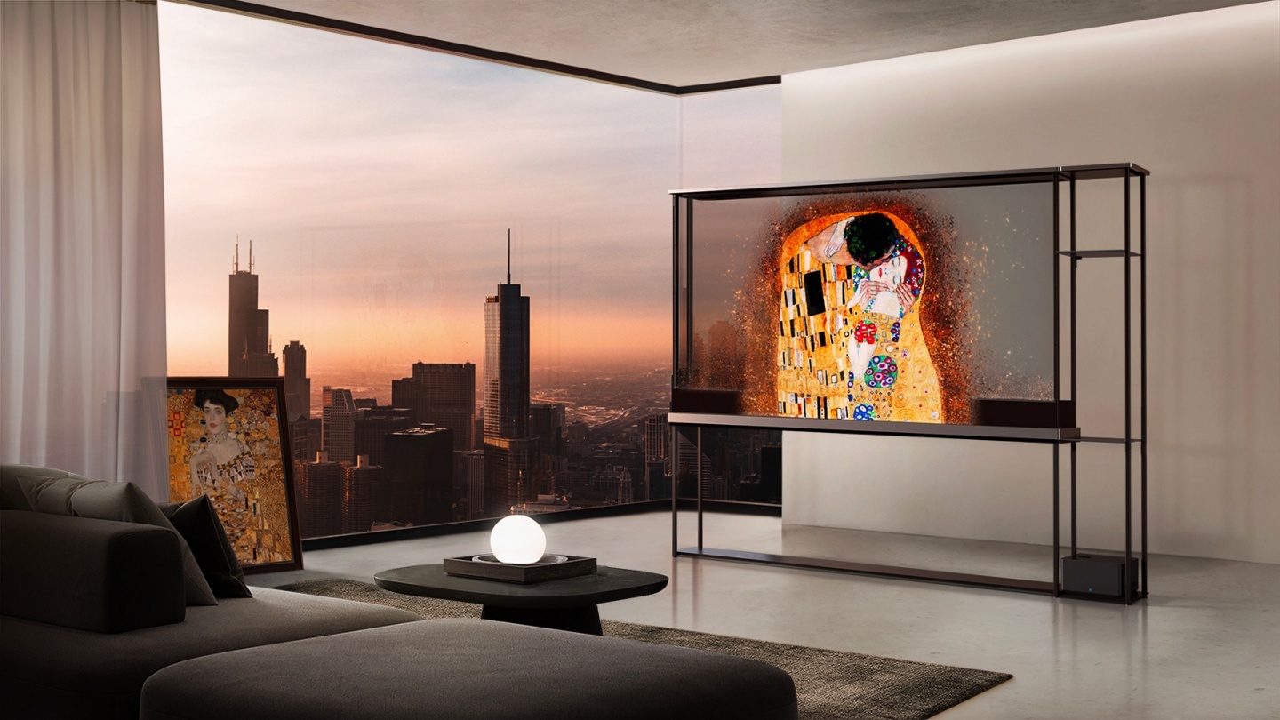 LG 在 CES 帶來全球首款透明 OLED 電視 Signature OLED T